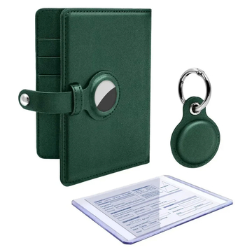 Travel Keychain Card Protector Passport Holder Set
